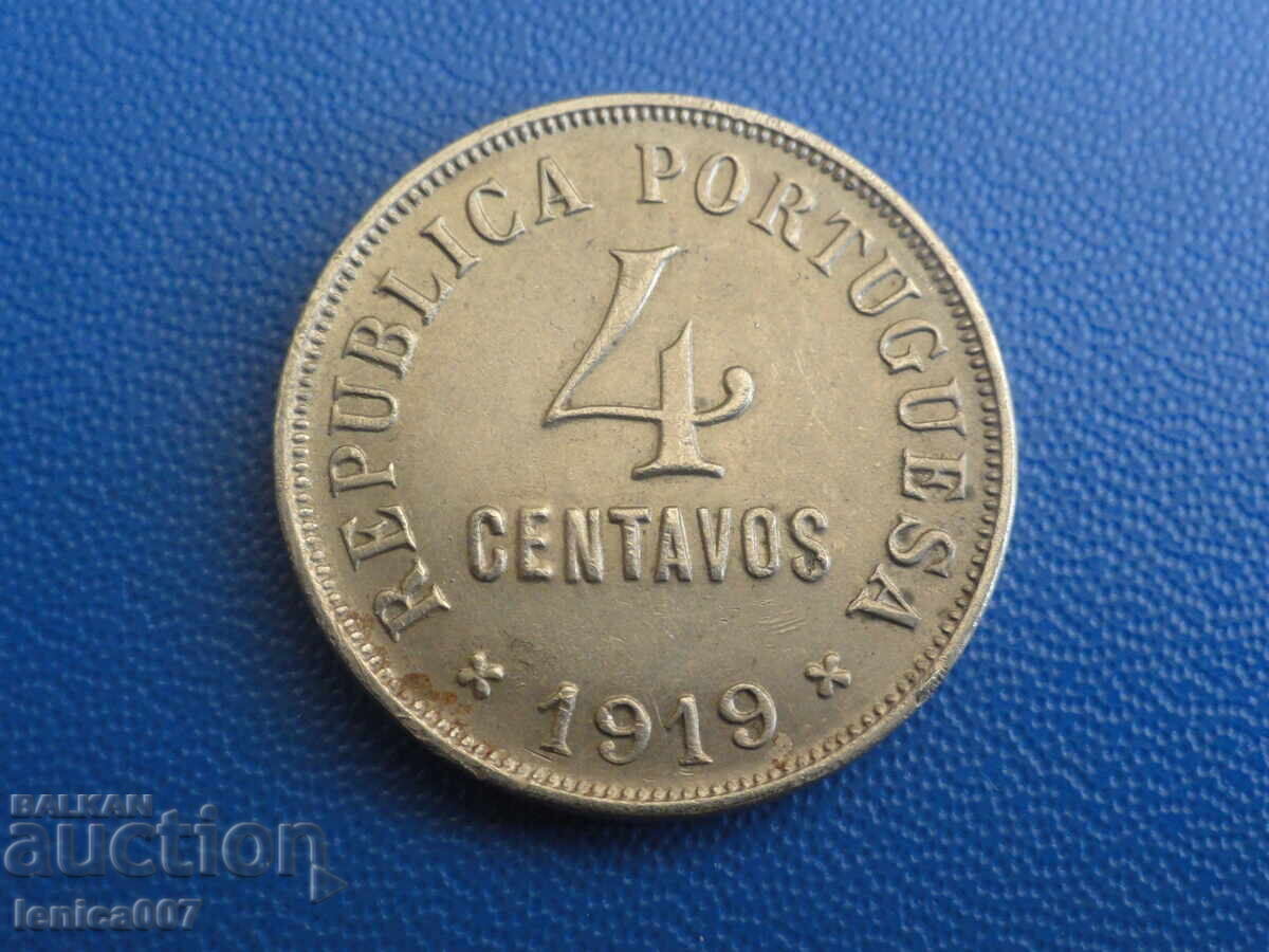 Португалия 1919г. - 4 сентаво