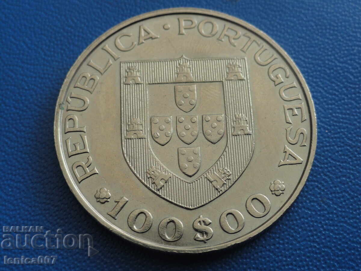 Livrarea Portugalia 1982 - 100 escudos "Anul Internațional al Persoanelor cu Handicap"