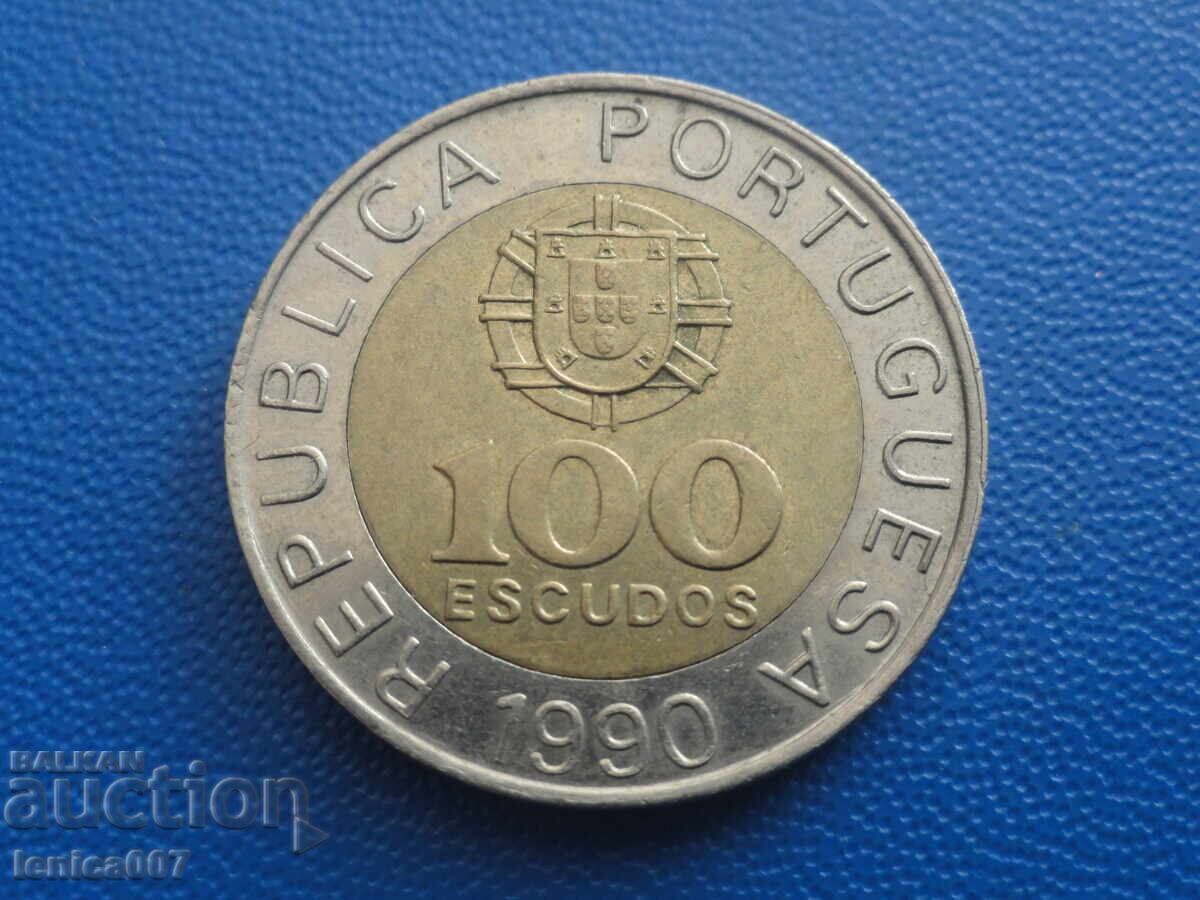 Portugalia 1990 - 100 escudos - 6