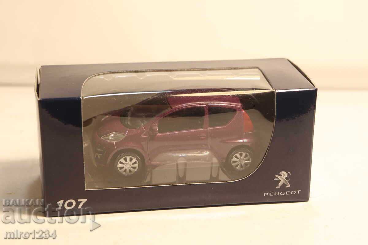1/64 NOREV PEUGEOT 107 TOY CAR MODEL