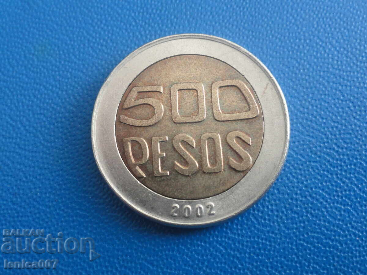 Columbia 2002 - 500 pesos - 6
