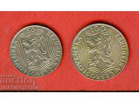 CZECHOSLOVAKIA CZECH 50 100 Koruna issue 1949 STALIN SILVER