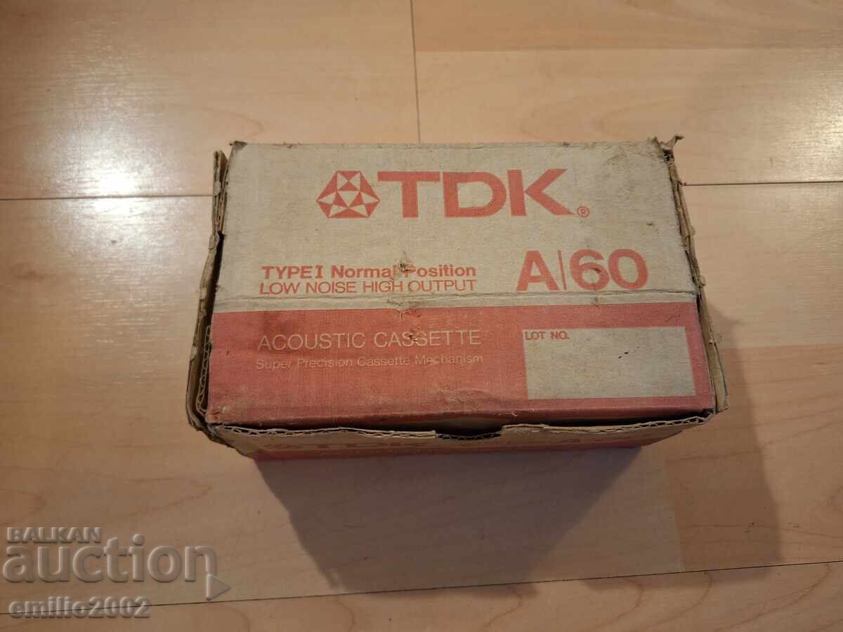 Casete audio 10 buc la cutie cu preț € 4.60 | 9.00 BGN