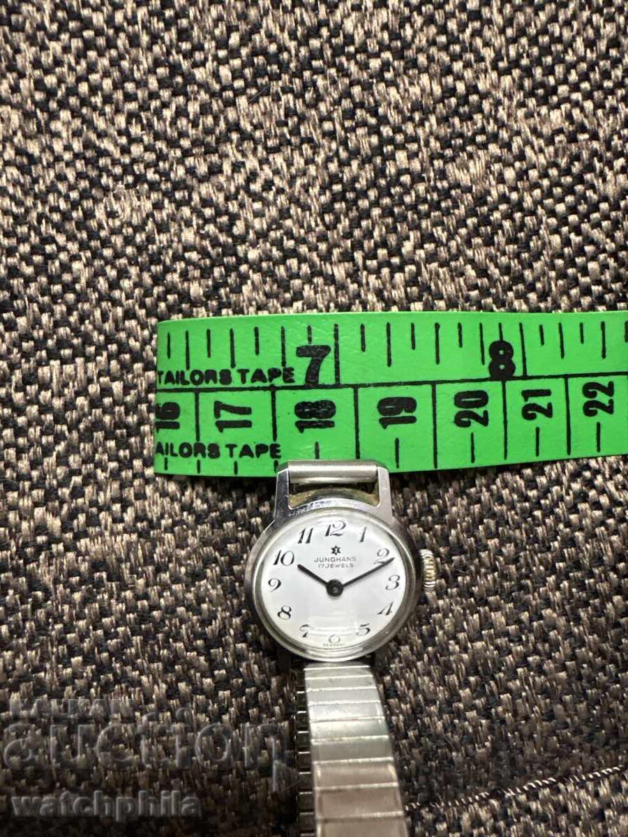 Delivery of Junghans 17 jewels women's watch. Rare. Working