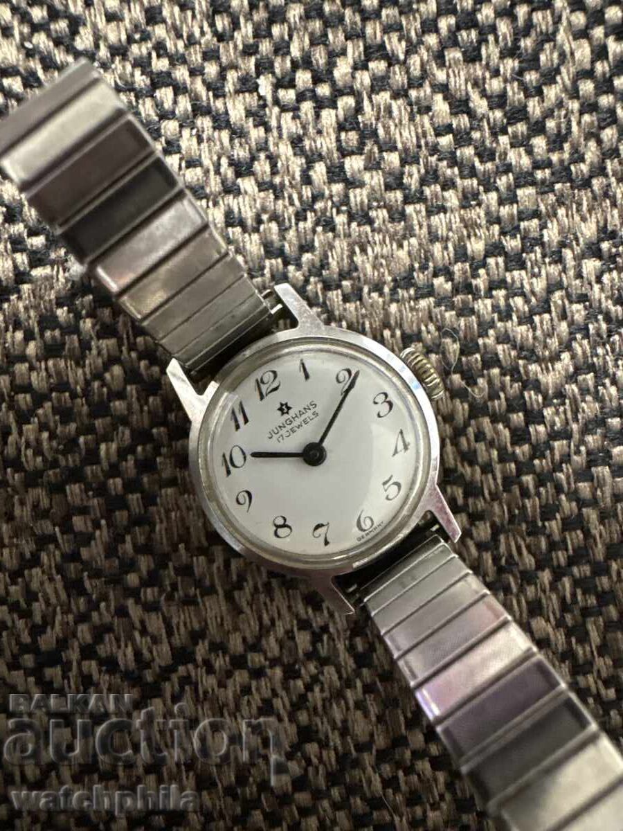 Junghans 17 jewels women's watch. Rare. Working
