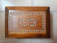 Vintage wooden box Moscow 1972