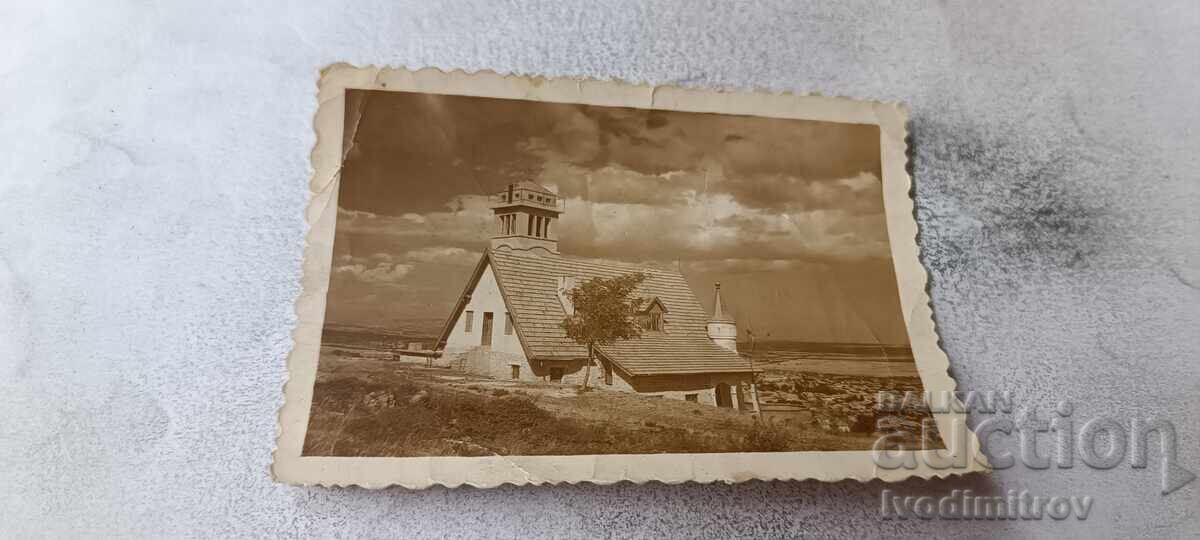 Fotografie Vrața Casa de Vânătoare deasupra orașului 1943 Fotografie Vrața Casa de Vânătoare deasupra orașului 1943