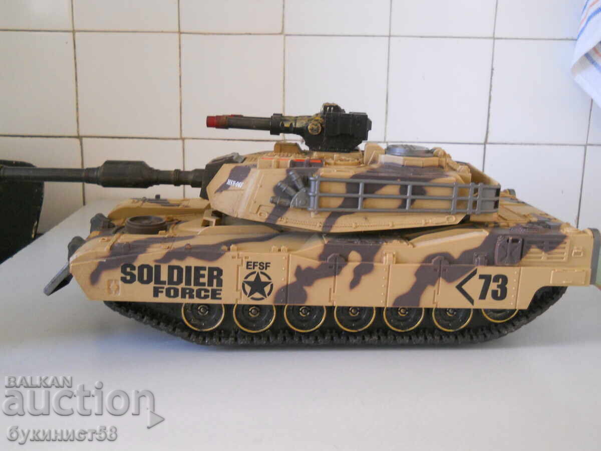 Children's toy - large siege tank "Soldier Force"