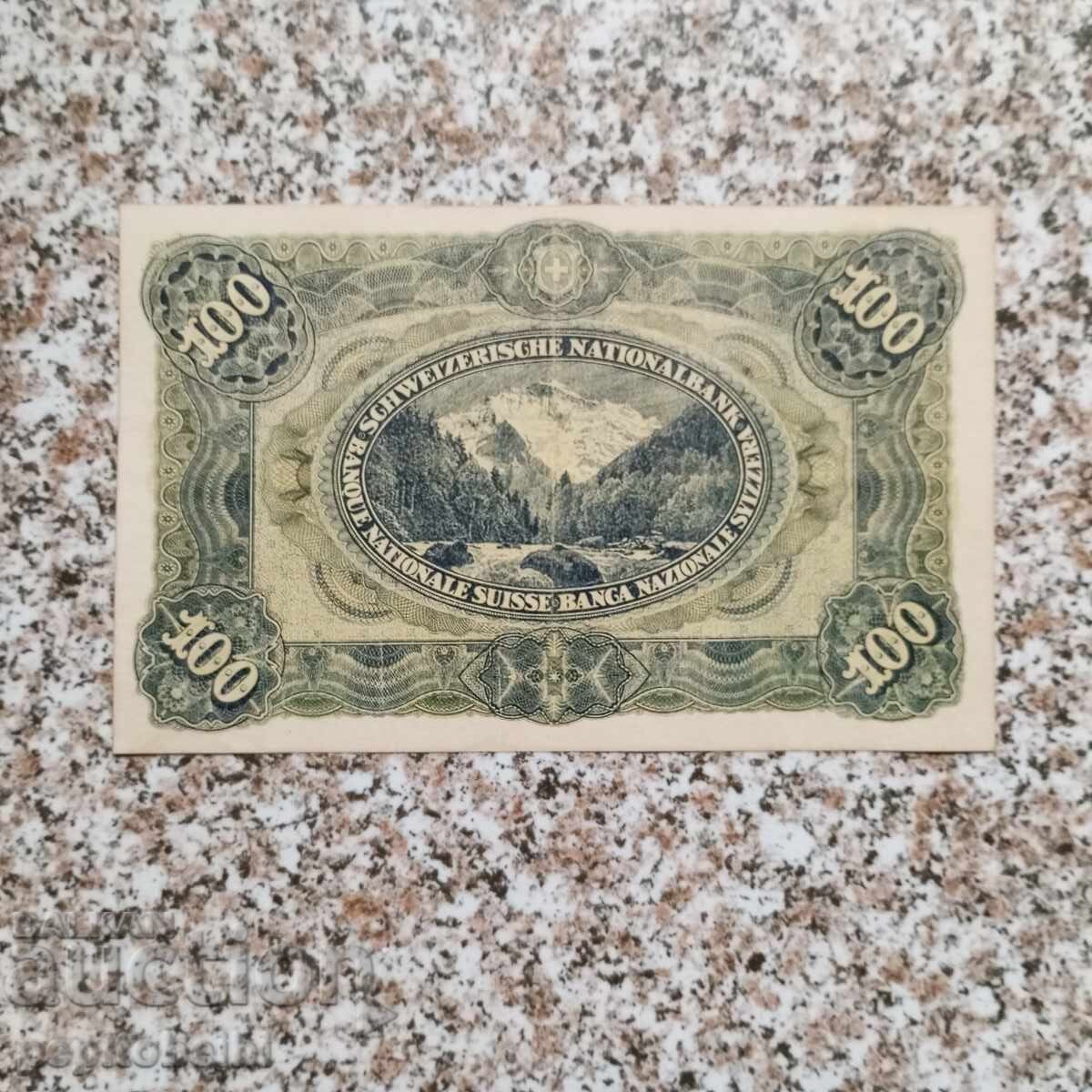 Auction  Switzerland - Very rare - 1918
