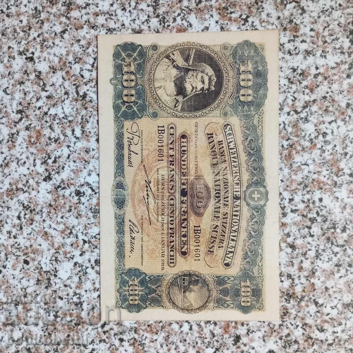 Switzerland - Very rare - 1918