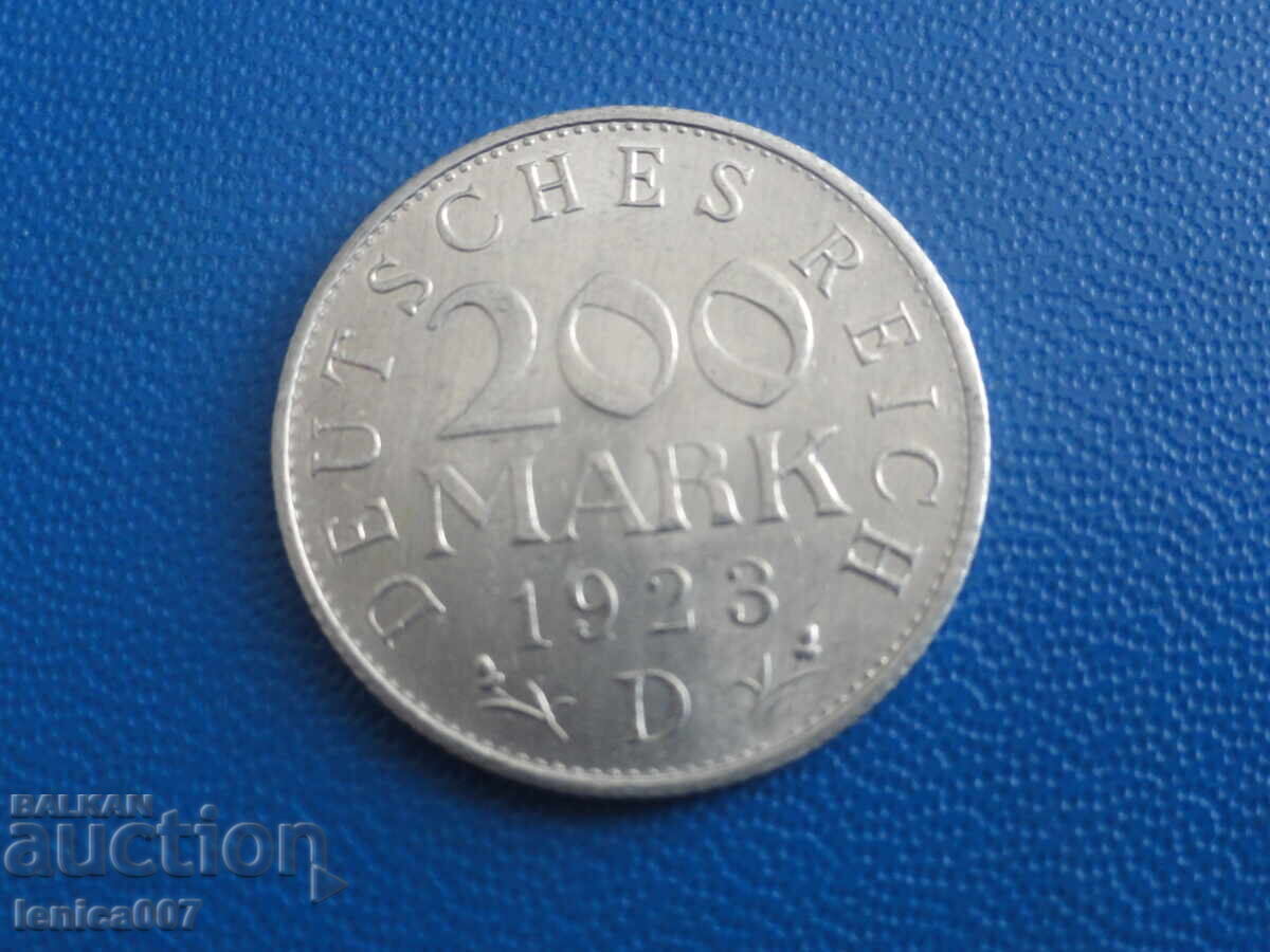 Germania 1923 - 200 mărci (D) - 6