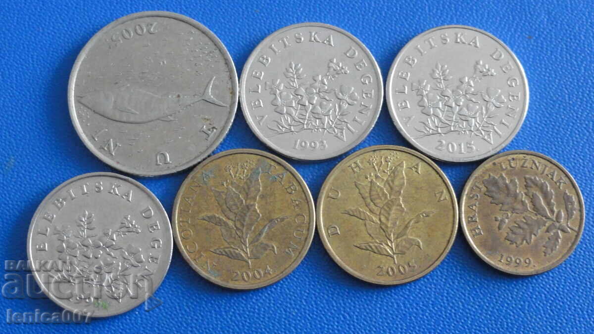 Licitație Republica Croația - Monede (7 bucăți)