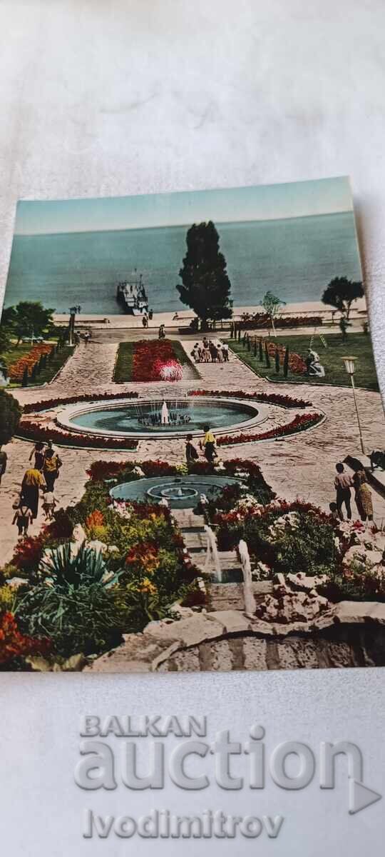 Carte poștală Nisipurile de Aur Vedere 1960