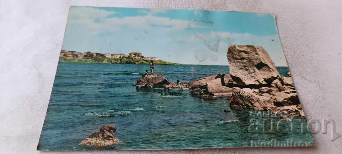 Καρτ ποστάλ Σωζόπολη 1961