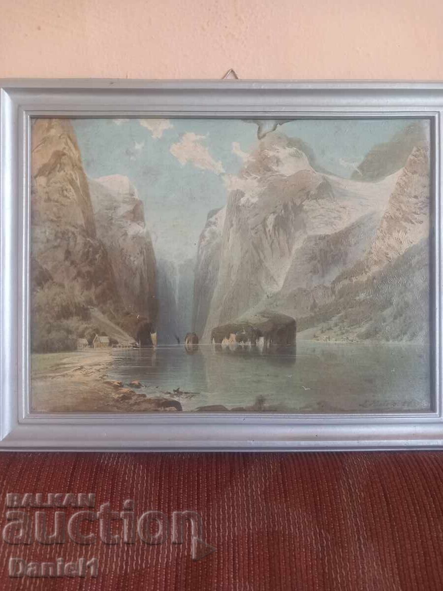 VAPOR ÎN FIORDUL ÎNGUST-1920 VAPOR ÎN FIORDUL ÎNGUST-1920