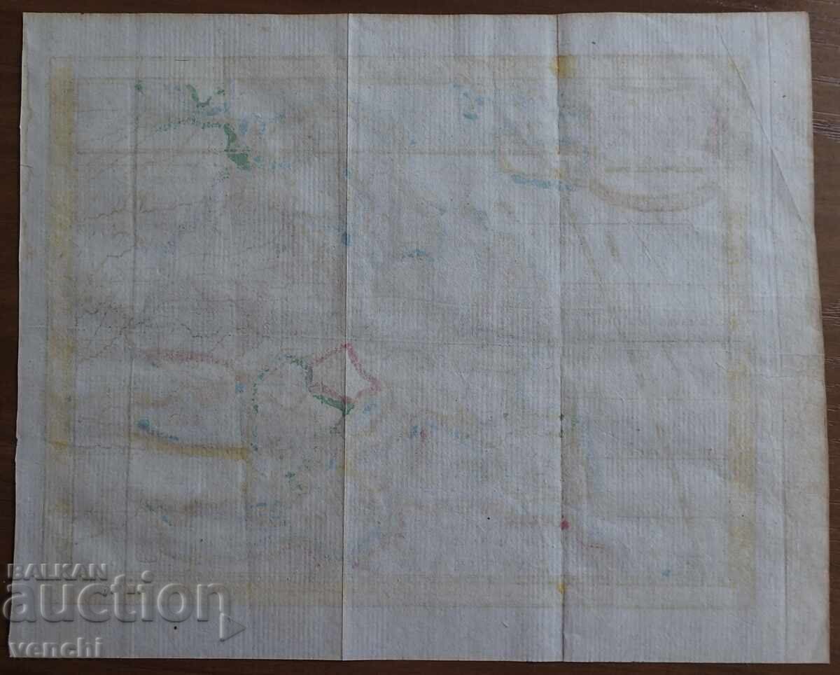 Licitație 1760 - Hartă a Europei - cartograf Buphier - Paris +