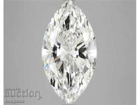 Diamant de laborator Marquise de 5,00 ct certificat IGI