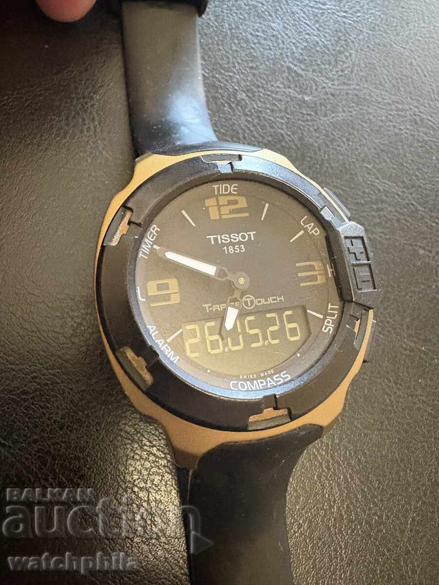 Ceas bărbătesc Tissot T-Race Touch din aluminiu și titan, stare excelentă