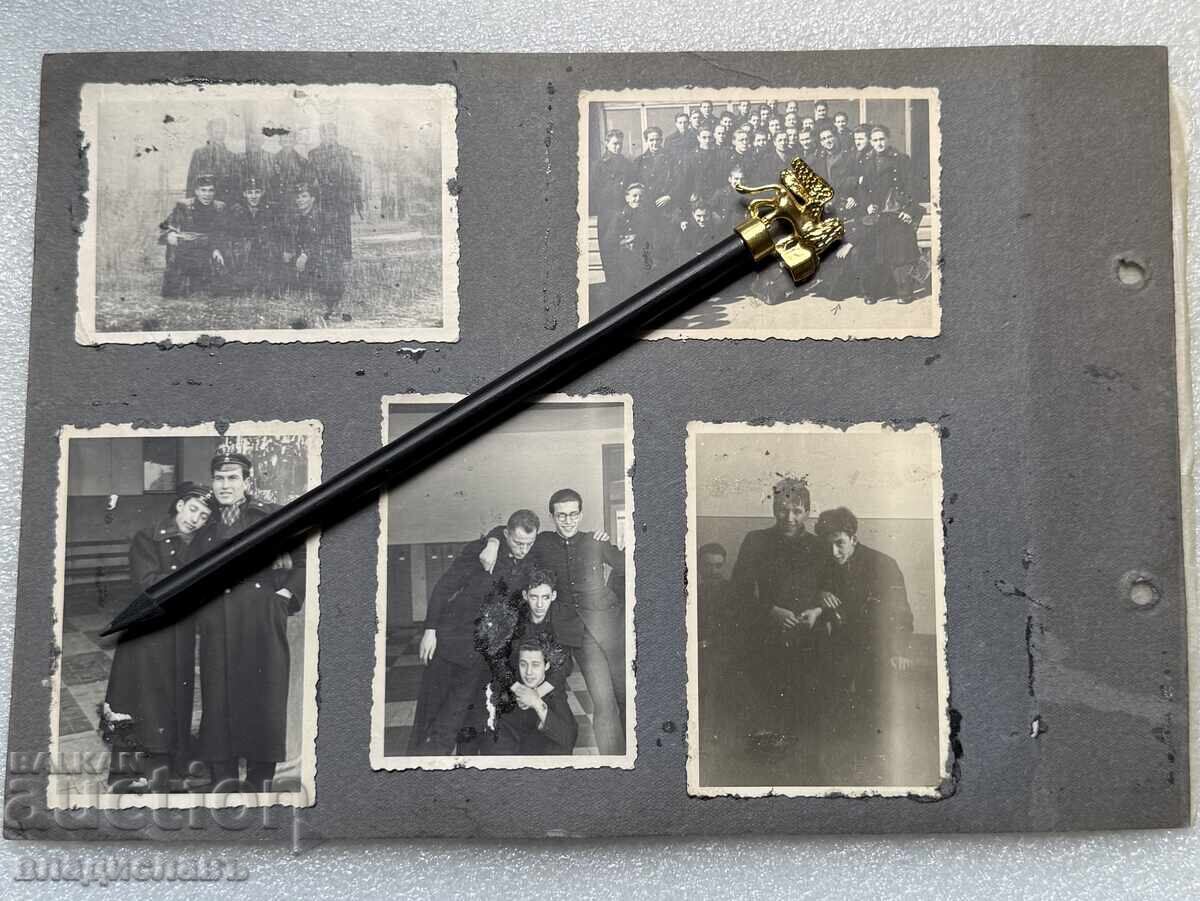 fotografii vechi elevi studenți Bulgaria lipite pe carton cu preț € 8.00 | 15.65 BGN