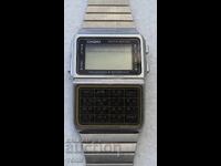 CASIO CHRONOGRAPH QUARTZ JAPAN RARE I DON'T KNOW IF THE BZT WORKS