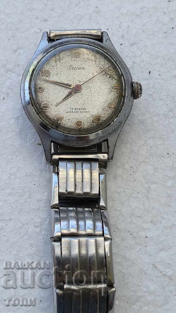 STOWA MILITARY SWISS MADE RARE WORKS NO WARRANTY BZC !!! with price € 0.11 | 0.22 BGN STOWA MILITARY SWISS MADE RARE WORKS NO WARRANTY BZC !!! with price € 0.11 | 0.22 BGN