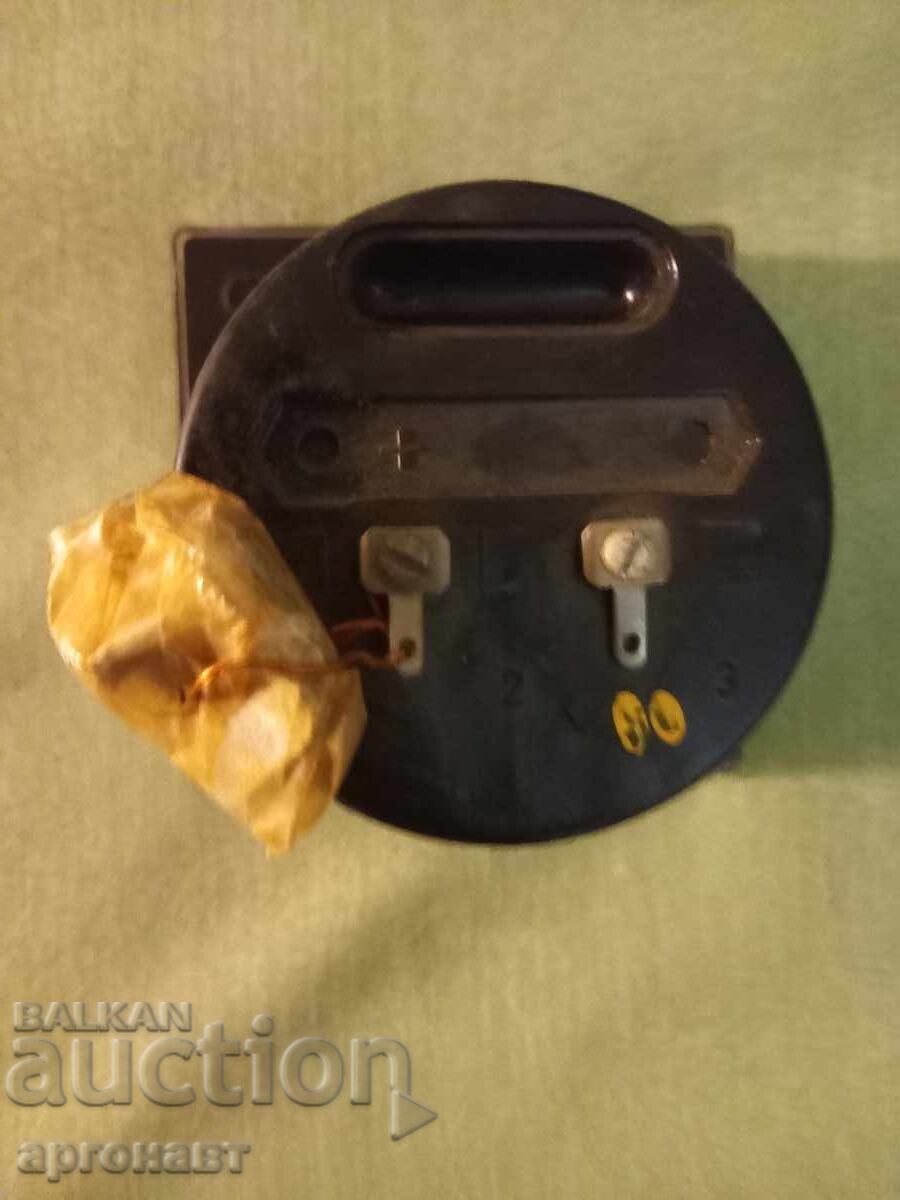 Δημοπρασία Βουλγάρικο αμπερόμετρο για 600Α, αχρησιμοποίητο χωρίς διακλαδιστή (shunt)