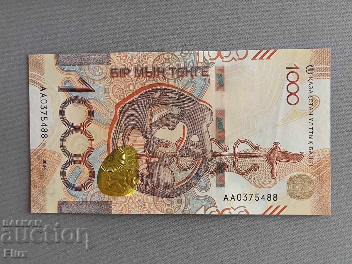 Bancnotă - Kazahstan - 1000 tenge UNC | 2024