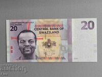 Banknote - Swaziland - 20 Enamel UNC | 2017