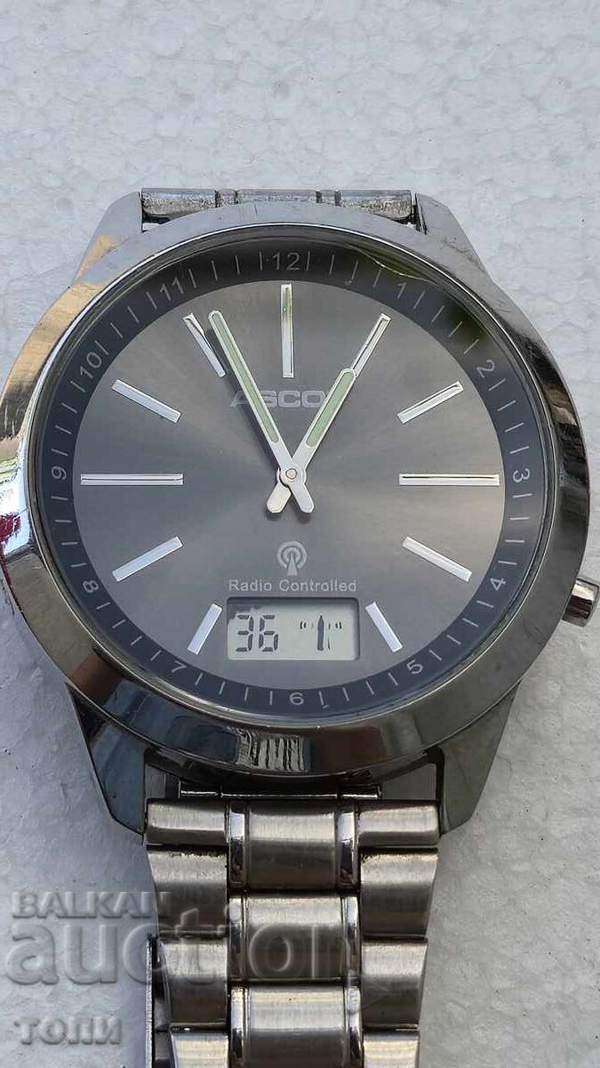 ASCOT RADIO CONTROL QUARTZ RARE WORKS NO WARRANTY BZC !! with price € 7.00 | 13.69 BGN