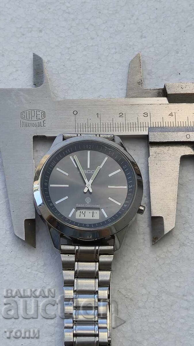 ASCOT RADIO CONTROL QUARTZ RARE WORKS NO WARRANTY BZC !! - 6