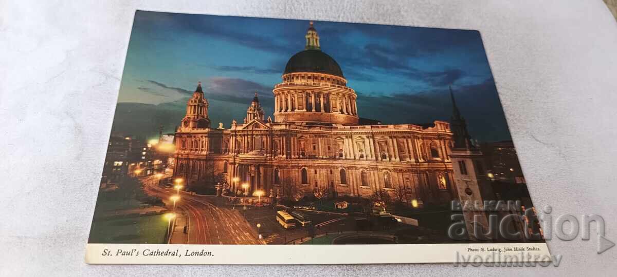 Carte poștală London St. Paul's Cathedral