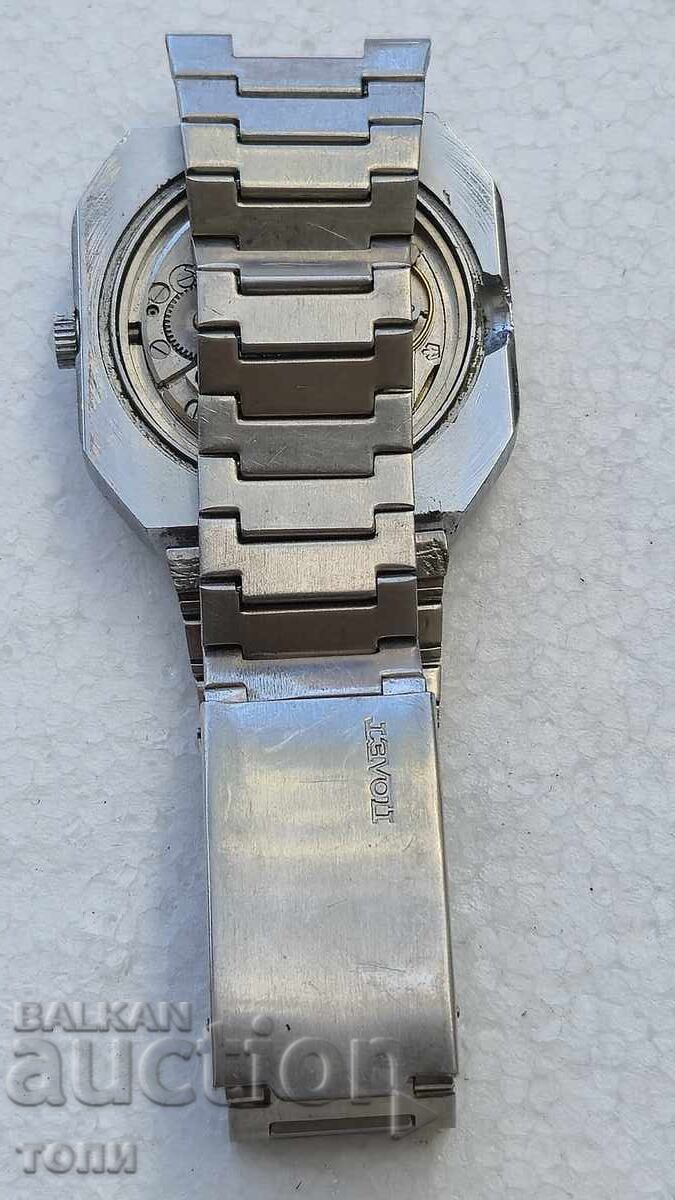 POLJOT AUTOMATIC RARE NO CASE BACK NOT WORKING NO PRICE !!!! - 6 POLJOT AUTOMATIC RARE NO CASE BACK NOT WORKING NO PRICE !!!! - 6