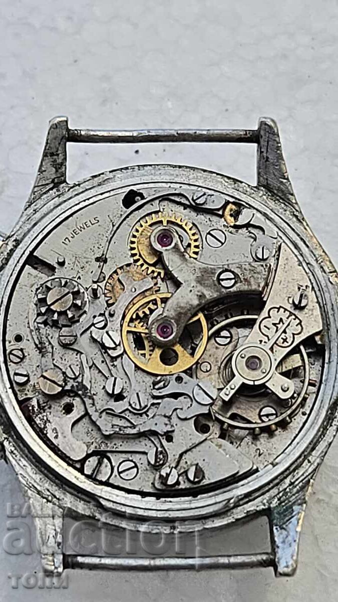 ERSO CHRONOGRAPH MILITARY SWISS MADE РЯДЪК НЕ РАБОТИ БЗЦ  !! - 6