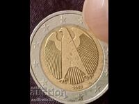 2 евро 2002 F - Германия дефект!