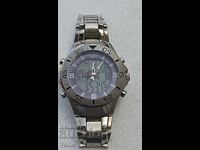 CRONOSTAR CHRONOGRAPH QUARTZ RARE WORKS NO WARRANTY BZC