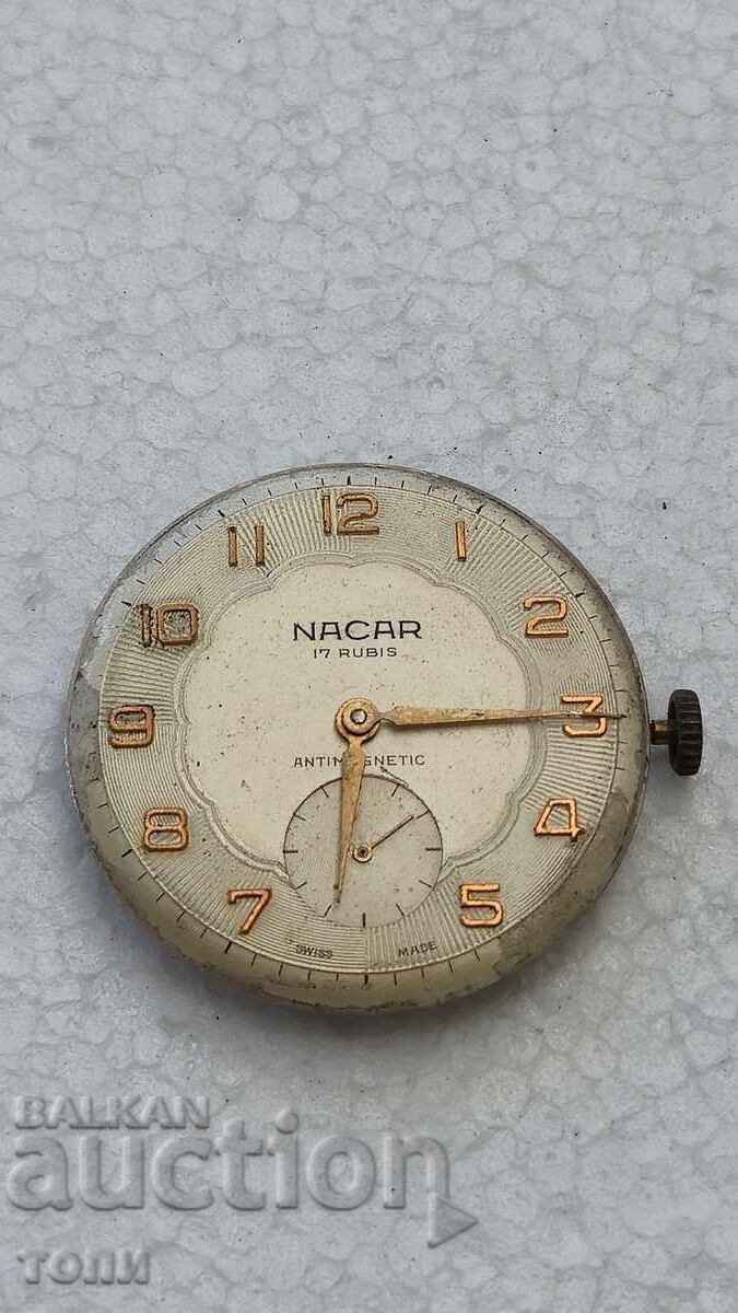 NACAR SWISS MADE CAL. UT 6310 RAR NU FUNCȚIONEAZĂ FĂRĂ PREȚ DE REZERVĂ !!!! NACAR SWISS MADE CAL. UT 6310 RAR NU FUNCȚIONEAZĂ FĂRĂ PREȚ DE REZERVĂ !!!!