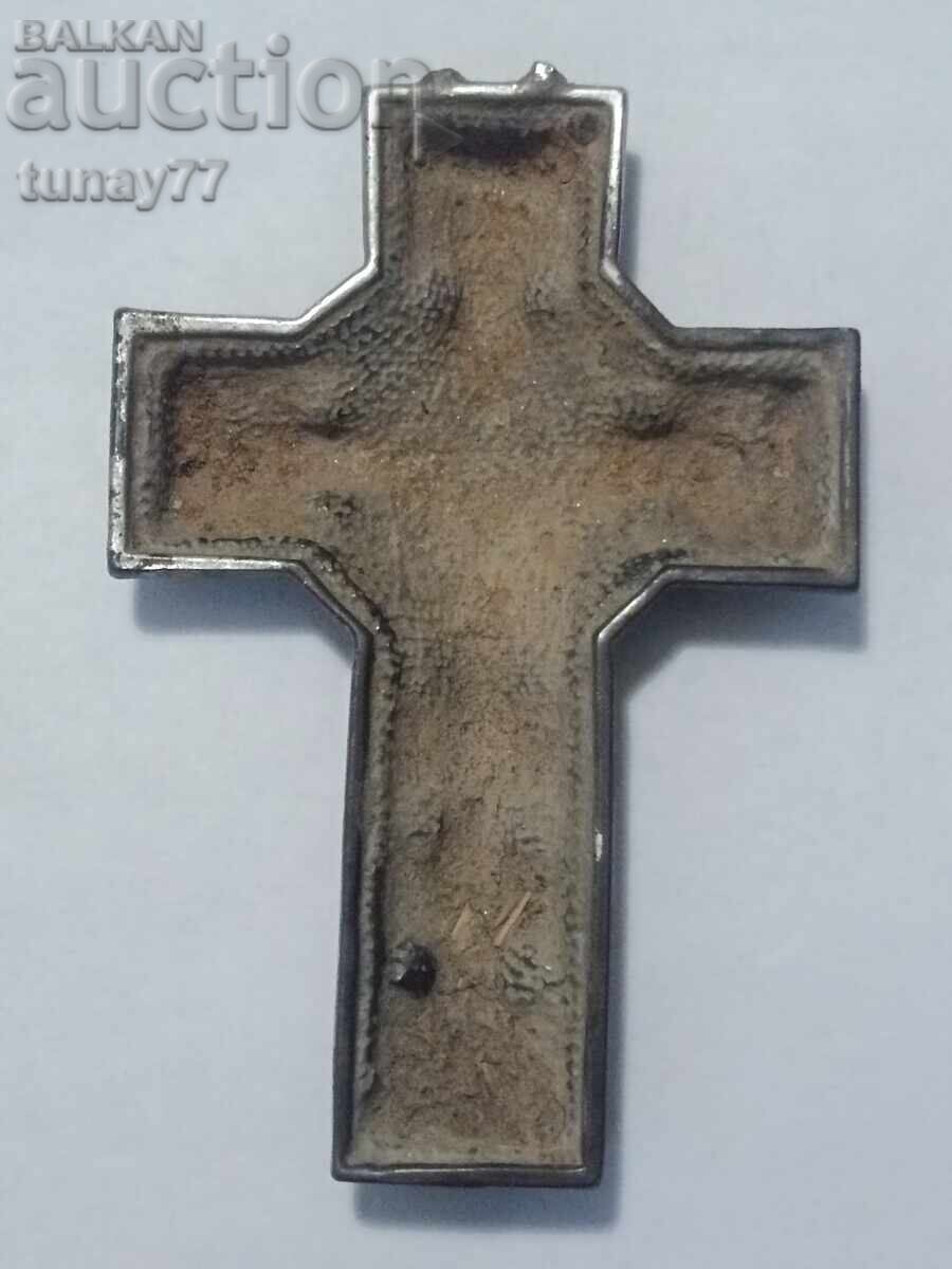 Licitație Cruce-relicvar medievală, cunoscută sub numele de Encolpion. Orig