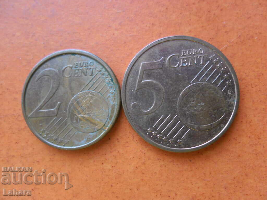 2 și 5 euro cenți 2016 Belgia