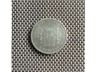 5 pesetas 1898 Spania