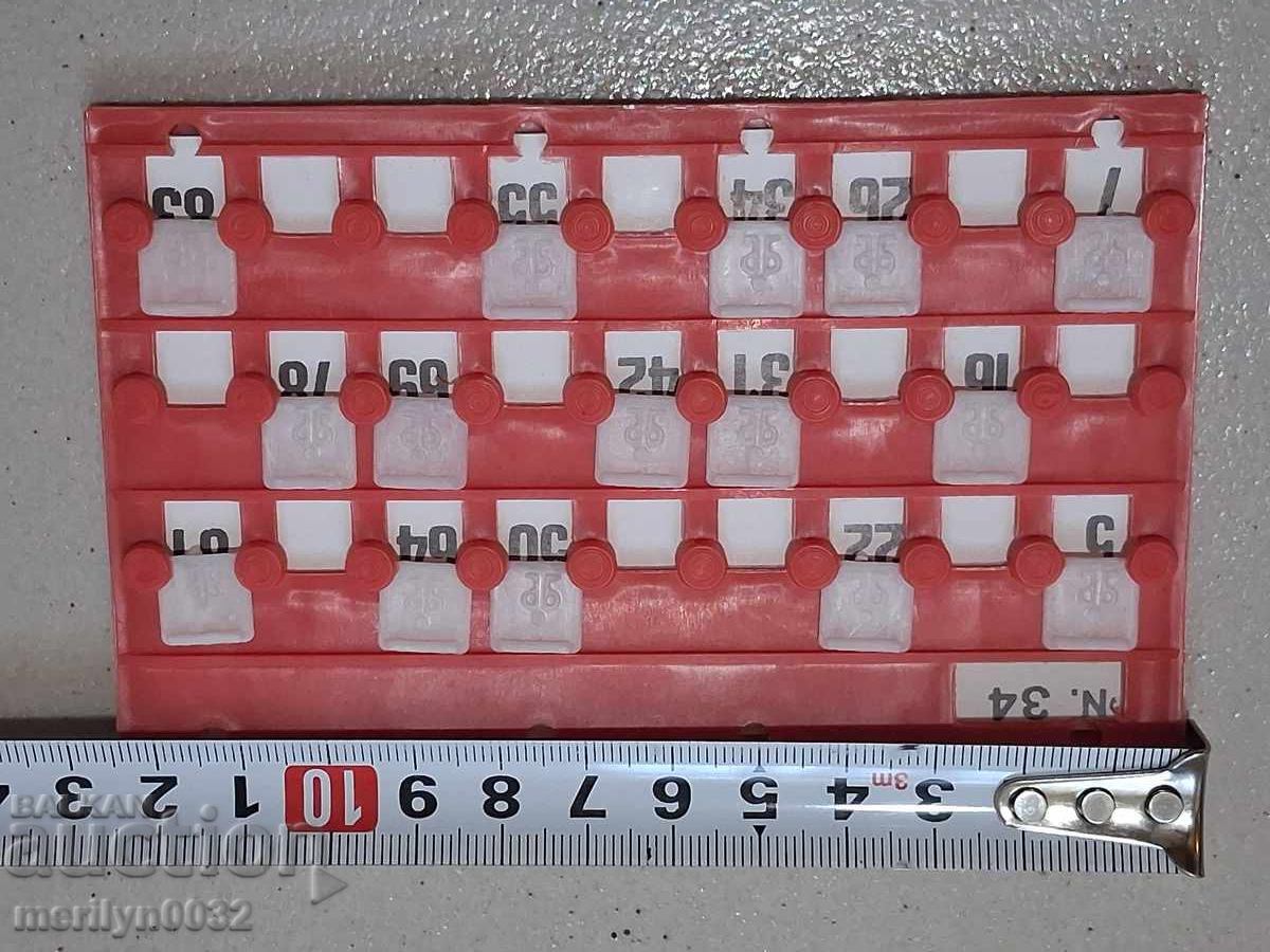 Livrarea 6 bucăți numere de masă număr numerotare