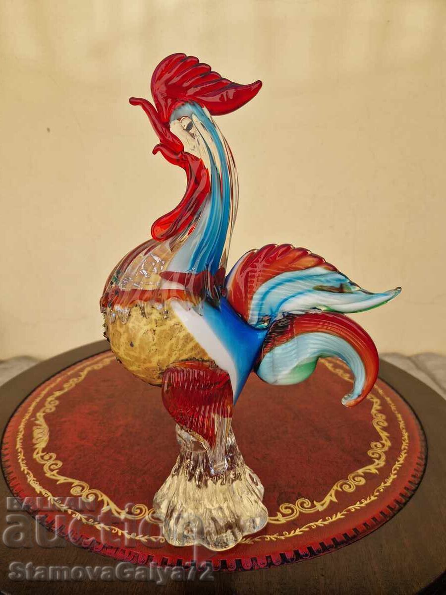 Licitație Minunată statuetă antică italiană Murano