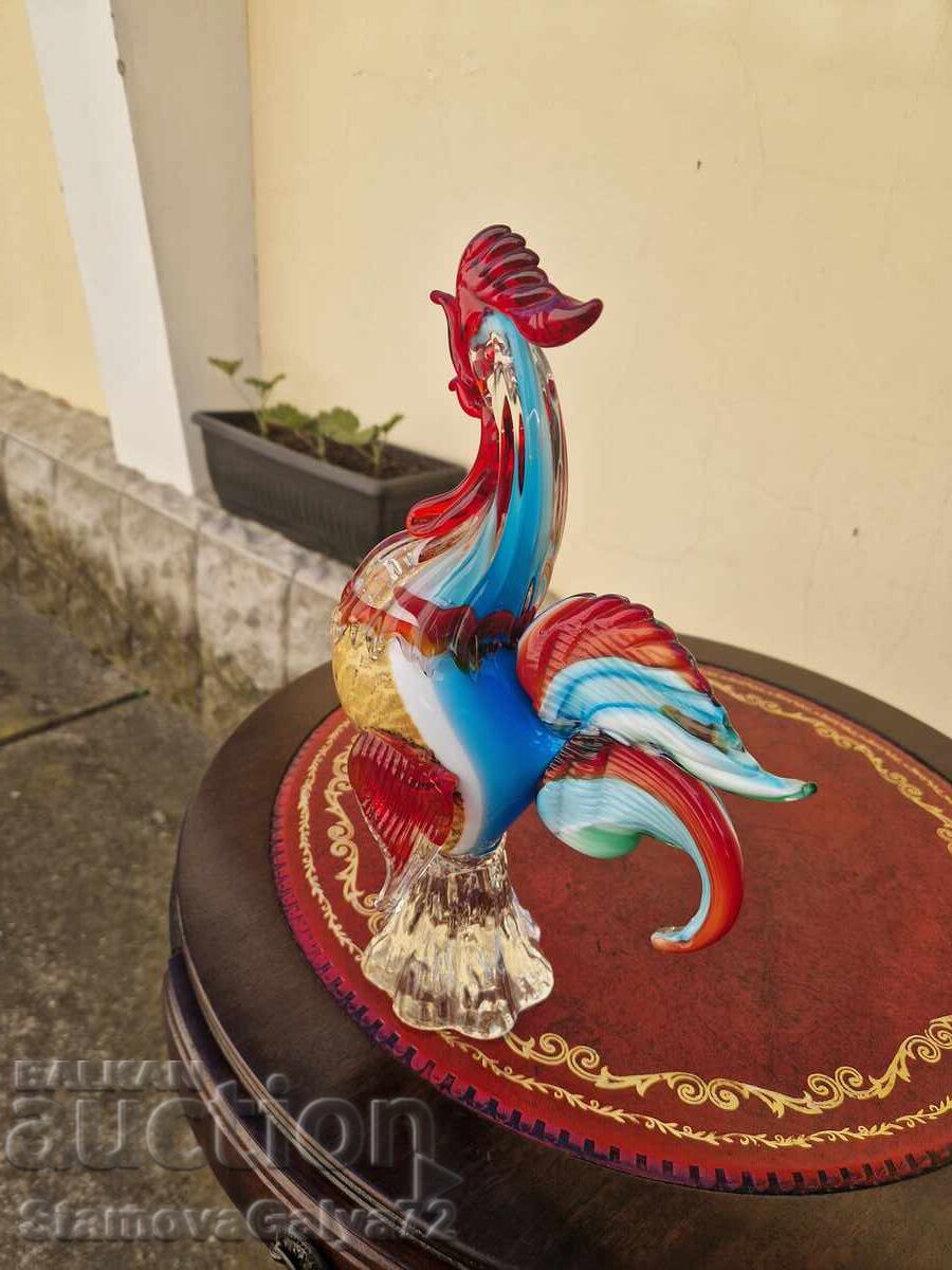 Minunată statuetă antică italiană Murano - 5