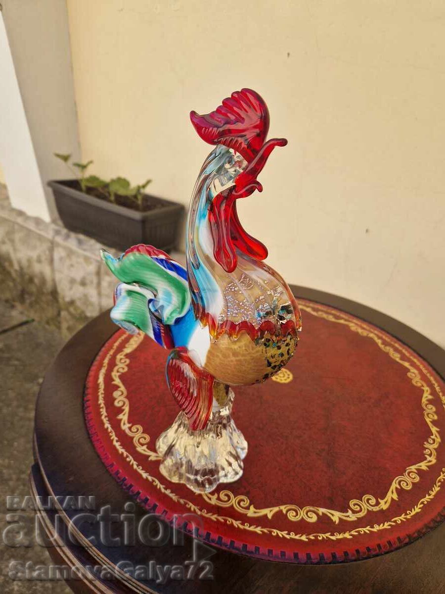 Minunată statuetă antică italiană Murano - 7