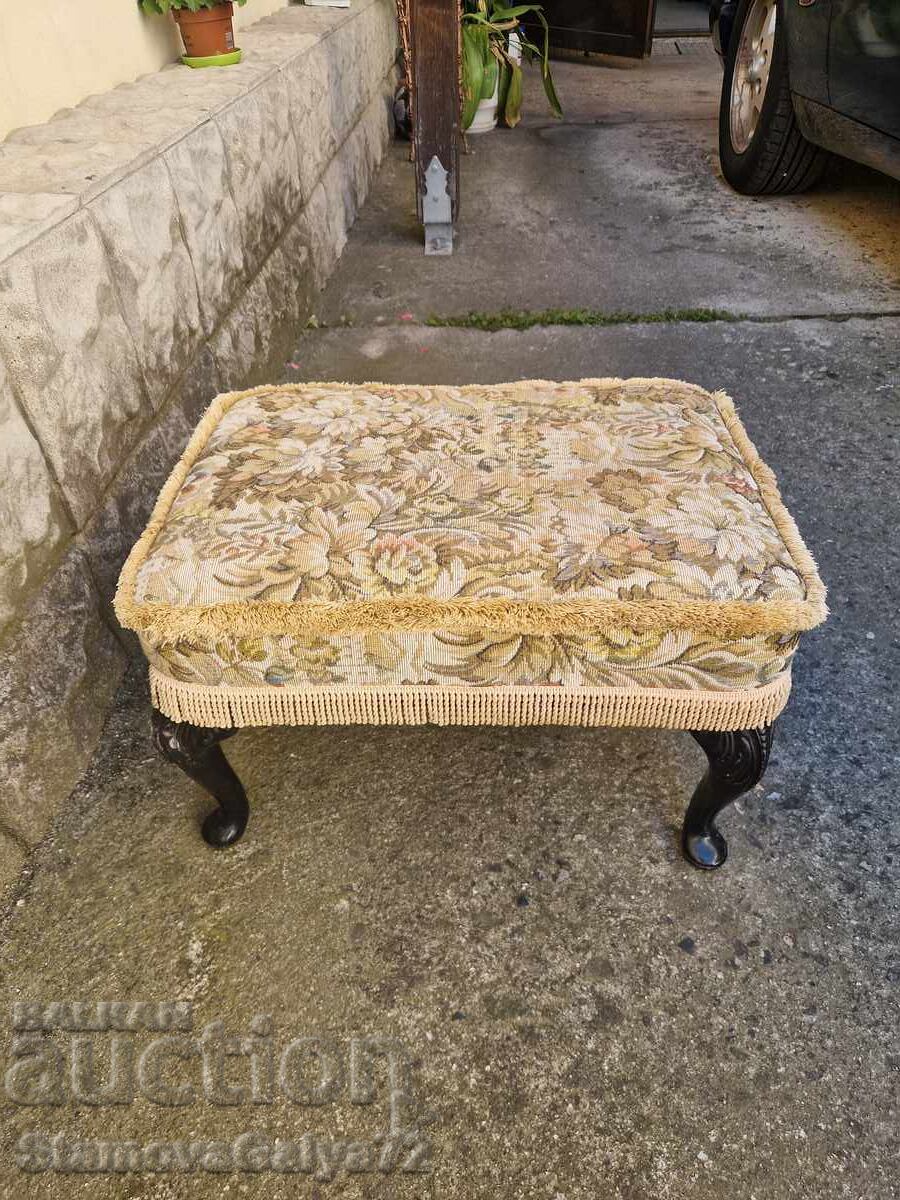 Minunată taburetă barocă franceză antică