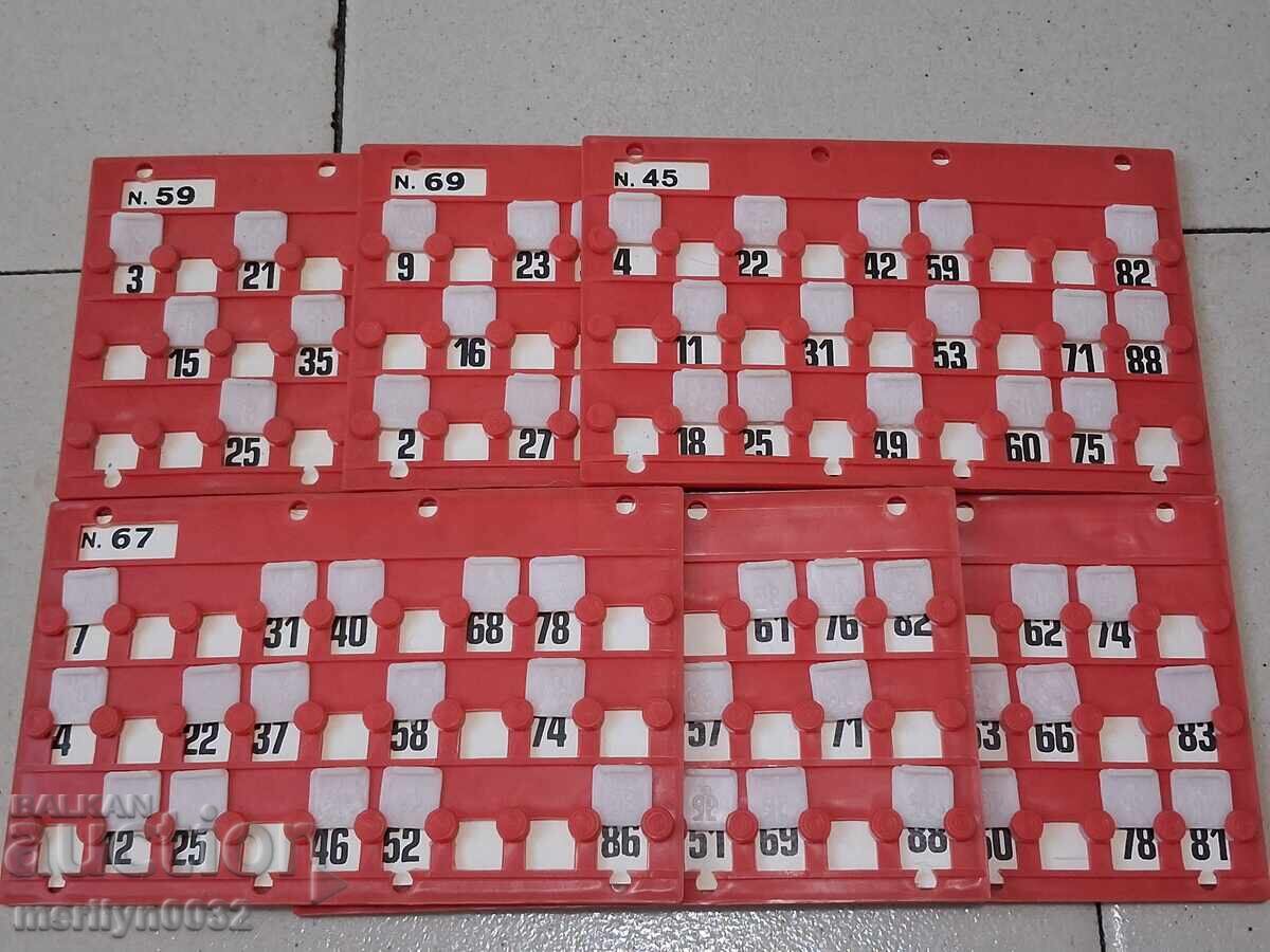 6 bucăți numere de masă număr numerotare - 7