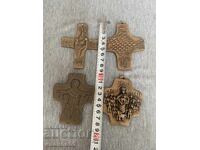 Brass crosses