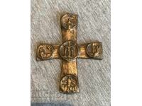 Old bronze crucifix cross