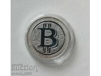 Argint 1 OZ 2021 Bitcoin