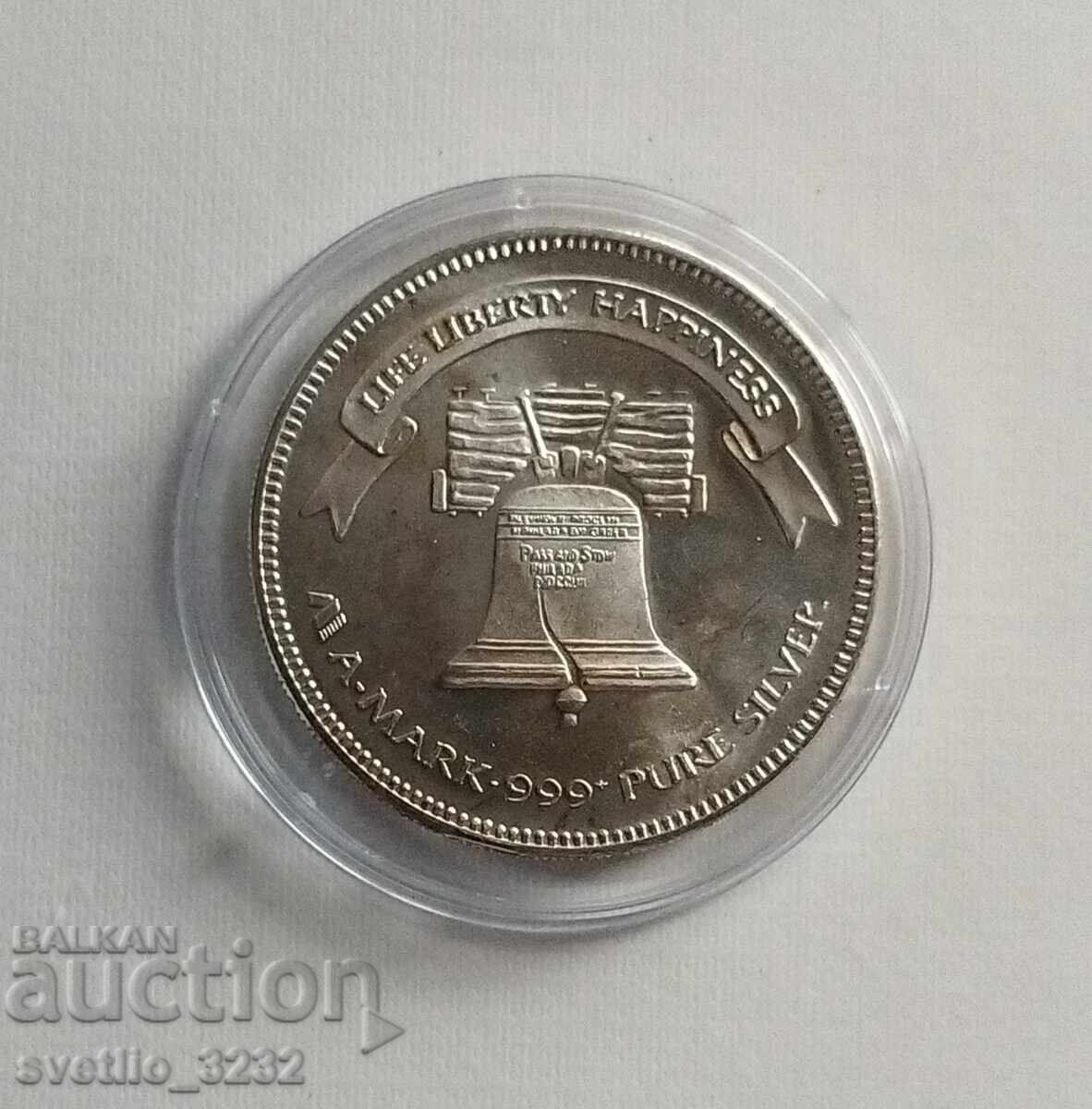 Argint 1 OZ 1986 America cu preț € 125.00 | 244.48 BGN