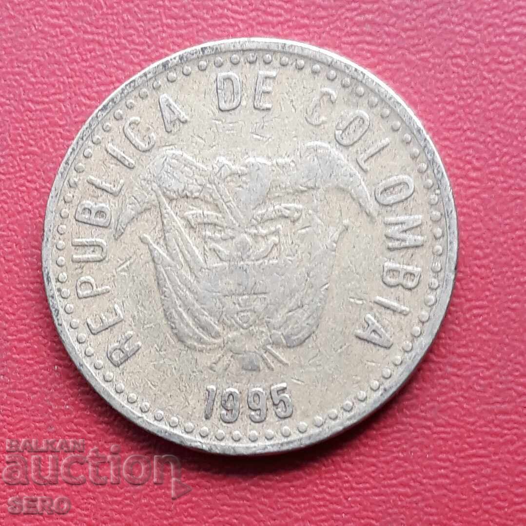 Колумбия-100 песос 1995 с цена € 0.21 | 0.41 лв.